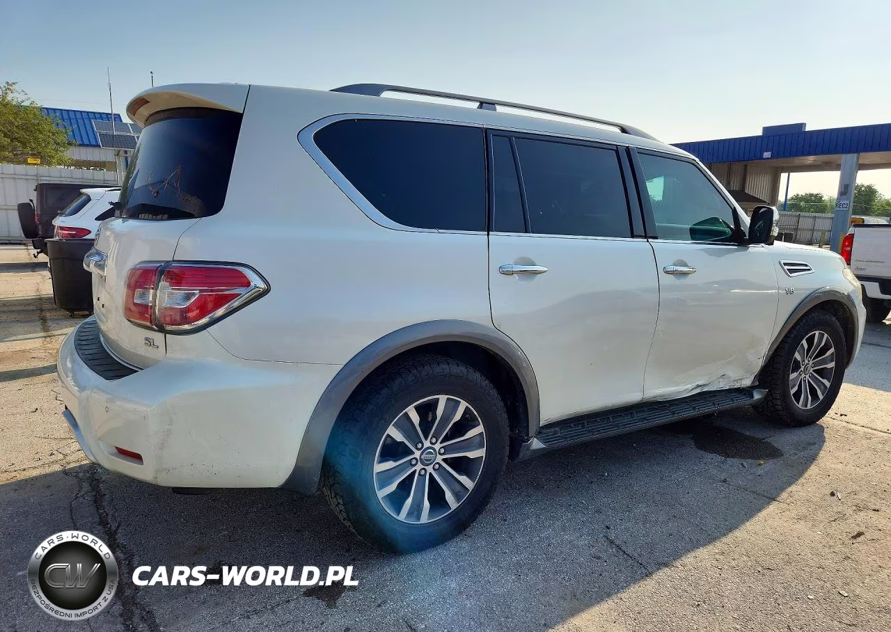 2017 Nissan Armada Sl VIN:JN8AY2NDXH9000359 - 3