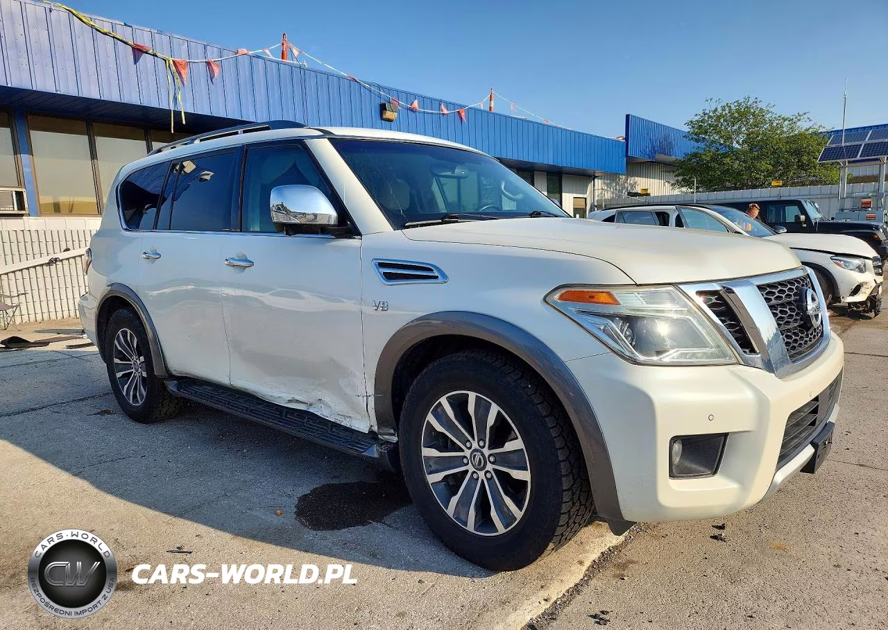 2017 Nissan Armada Sl VIN:JN8AY2NDXH9000359 - 4