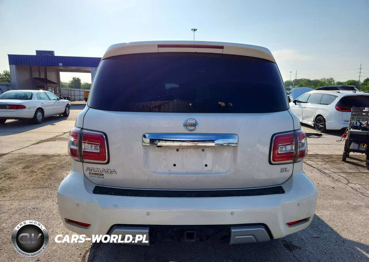 2017 Nissan Armada Sl VIN:JN8AY2NDXH9000359 - 6