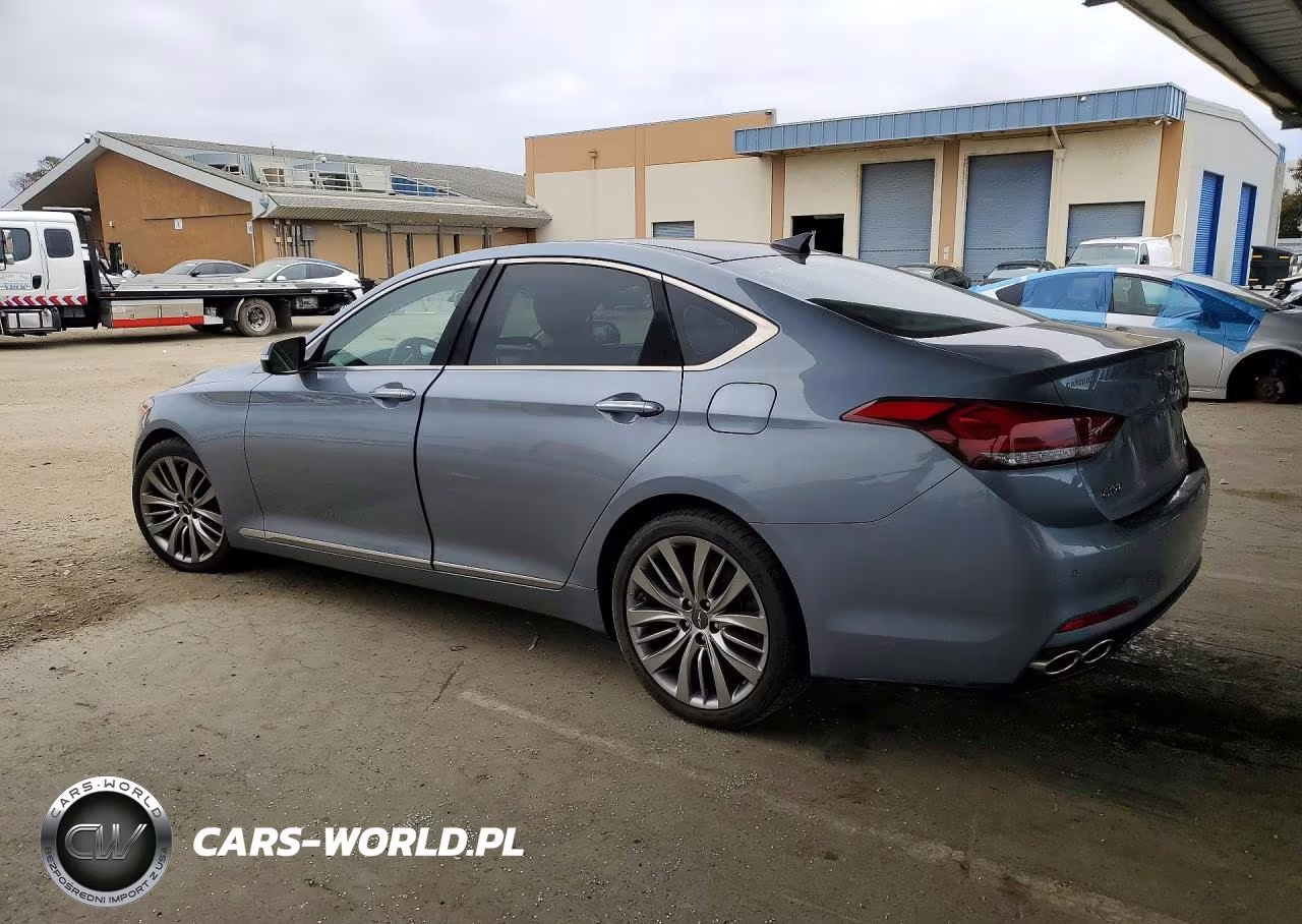 2017 Genesis G80 Ultimate VIN:KMHGN4JF5HU181266 - 2