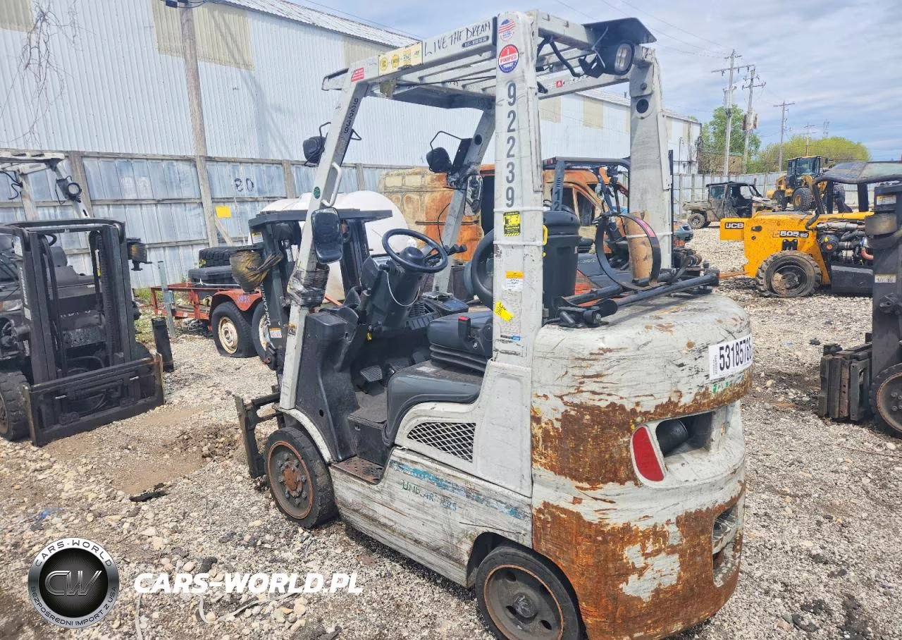 2017 Unicarriers Mcp1F2A25Lv Forklift VIN:CP1F29W26392 - 3
