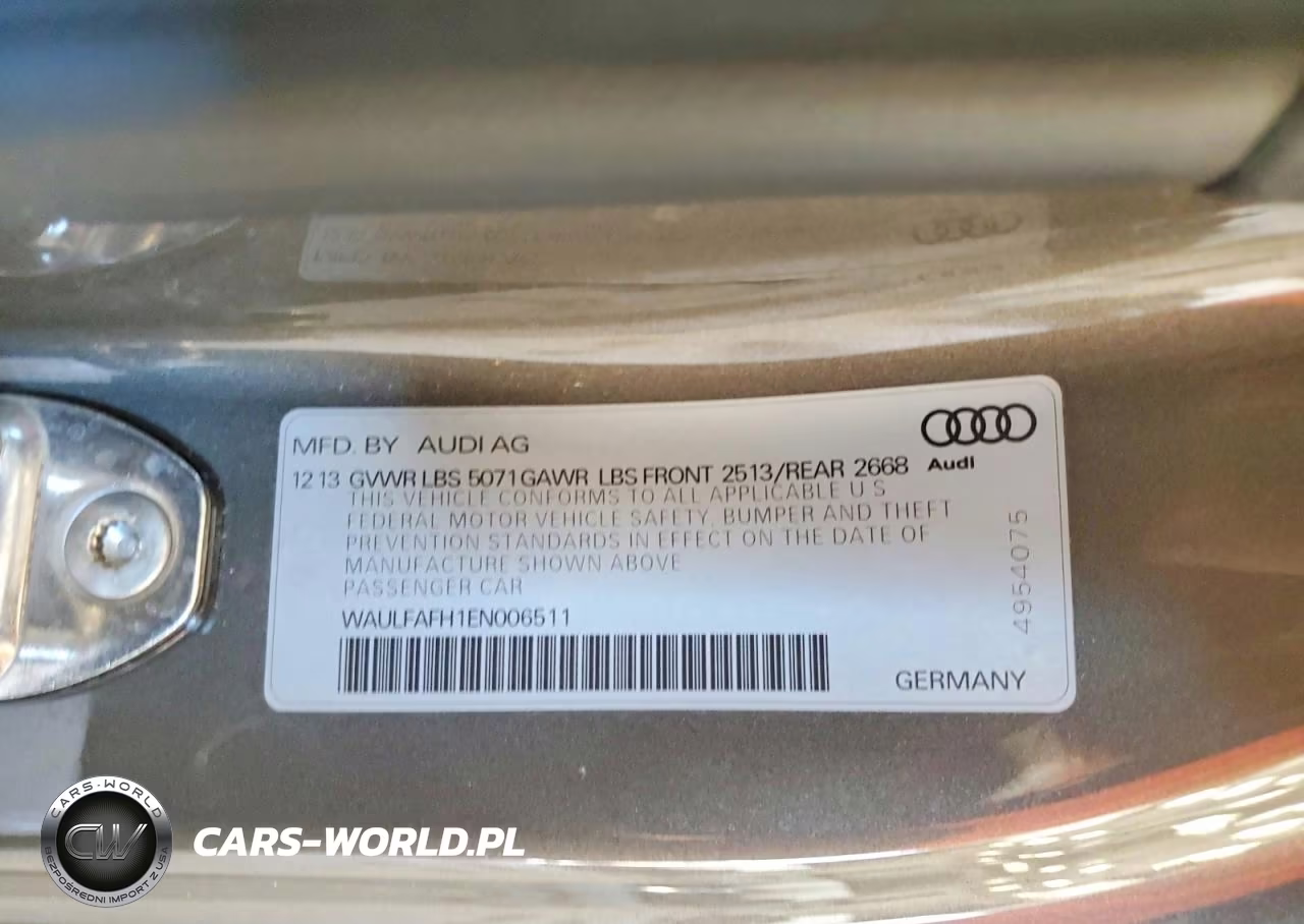 2014 Audi A5 Premium Plus VIN:WAULFAFH1EN006511 - 12