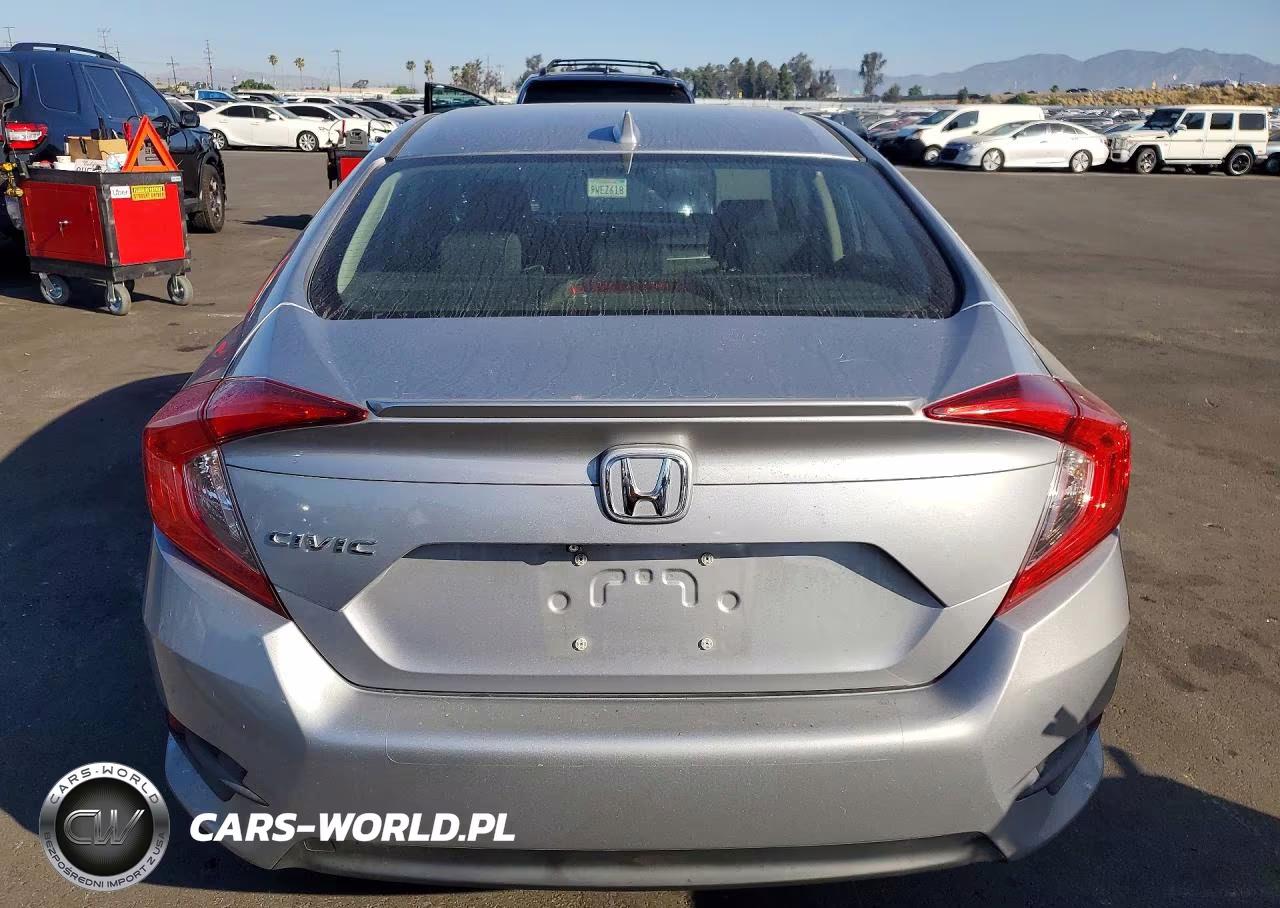 2018 Honda Civic Ex VIN:JHMFC1F35JX033107 - 6