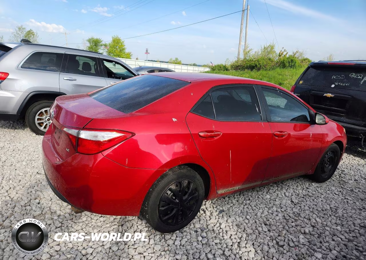 2014 Toyota Corolla Le VIN:2T1BURHE5EC017360 - 3