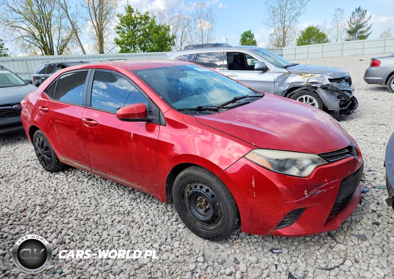 2014 Toyota Corolla Le VIN:2T1BURHE5EC017360 - 4
