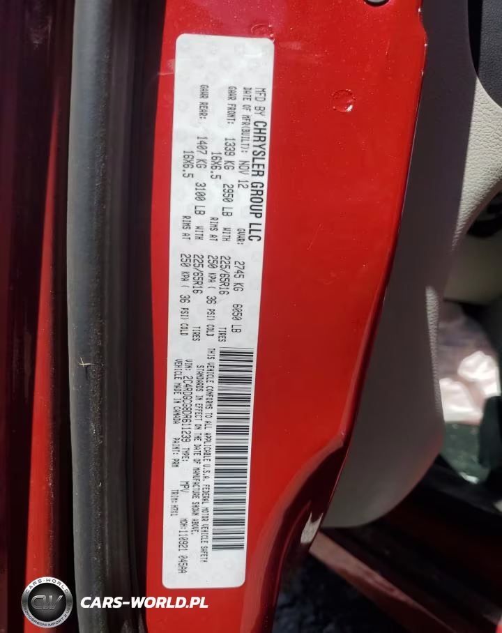 2013 Dodge Grand Caravan Sxt VIN:2C4RDGCG8DR611239 - 14