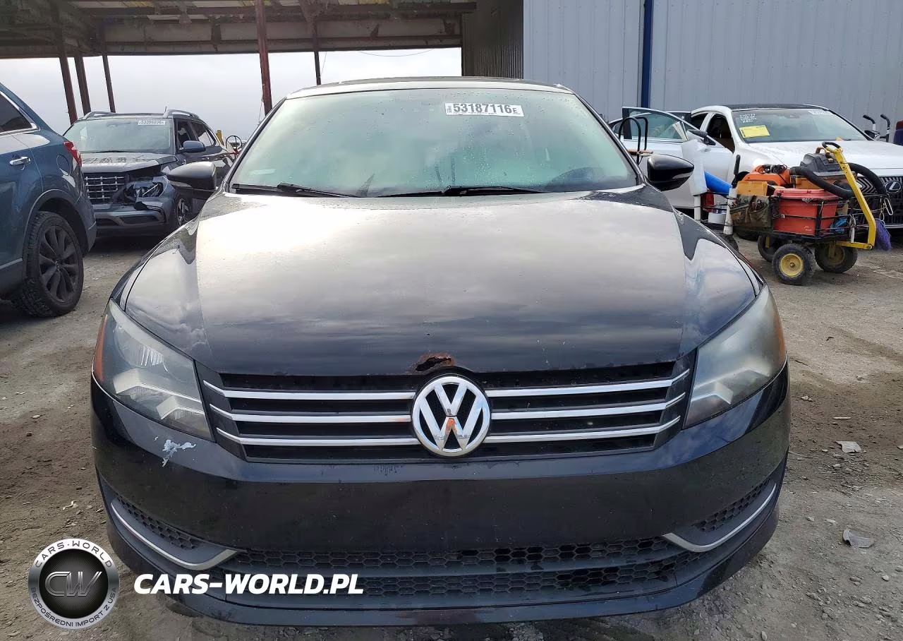 2012 Volkswagen Passat Se VIN:1VWBP7A31CC103286 - 5