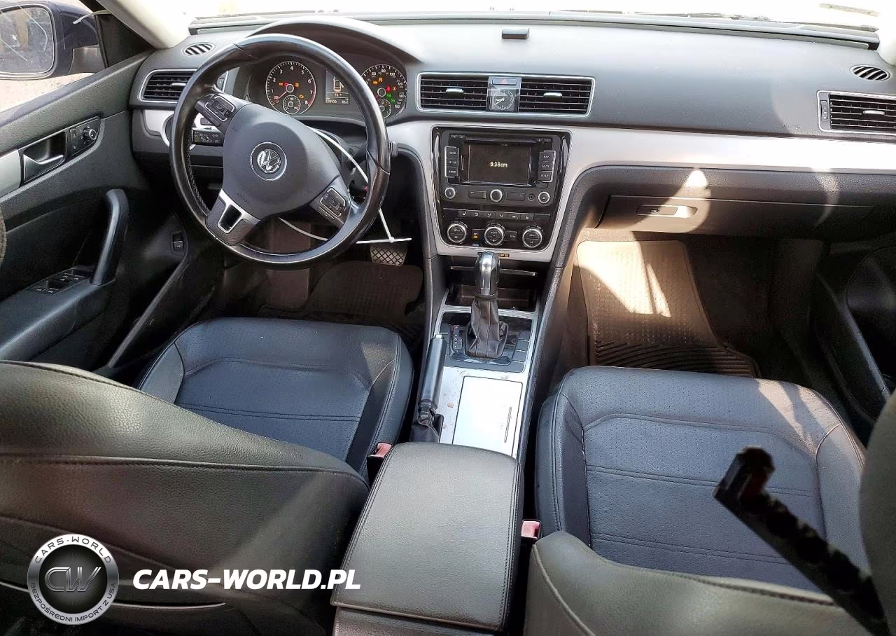 2012 Volkswagen Passat Se VIN:1VWBP7A31CC103286 - 8