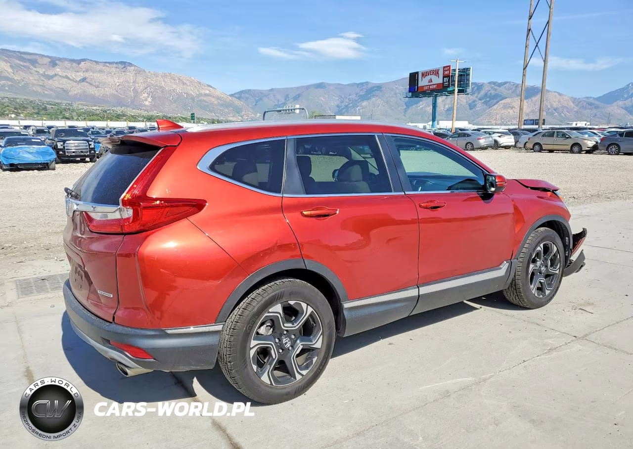 2017 Honda Cr-V Touring VIN:2HKRW1H92HH500318 - 3
