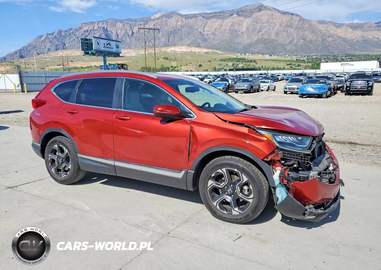 2017 Honda Cr-V Touring VIN:2HKRW1H92HH500318 - 4