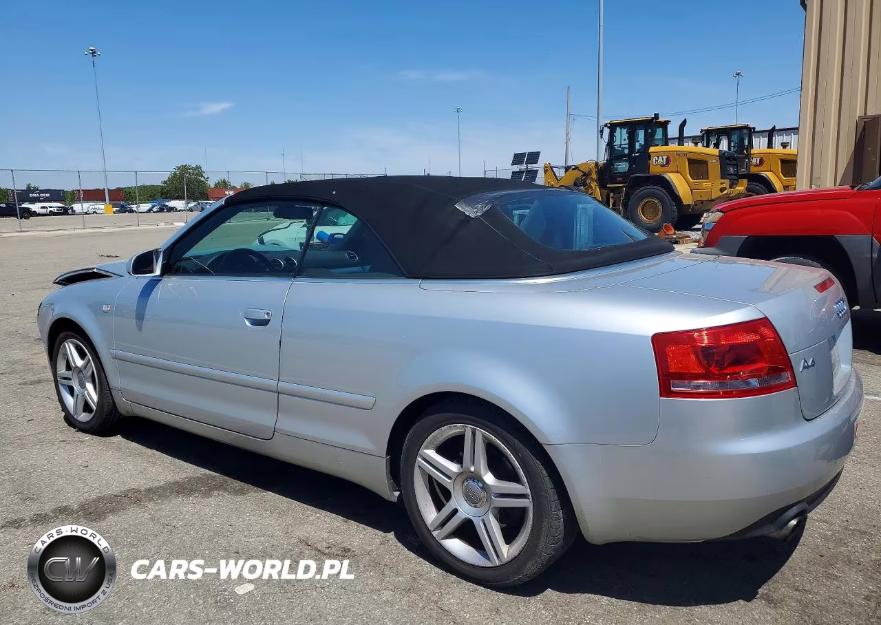 2008 Audi A4 2.0T Cabriolet VIN:WAUAF48H38K002973 - 2