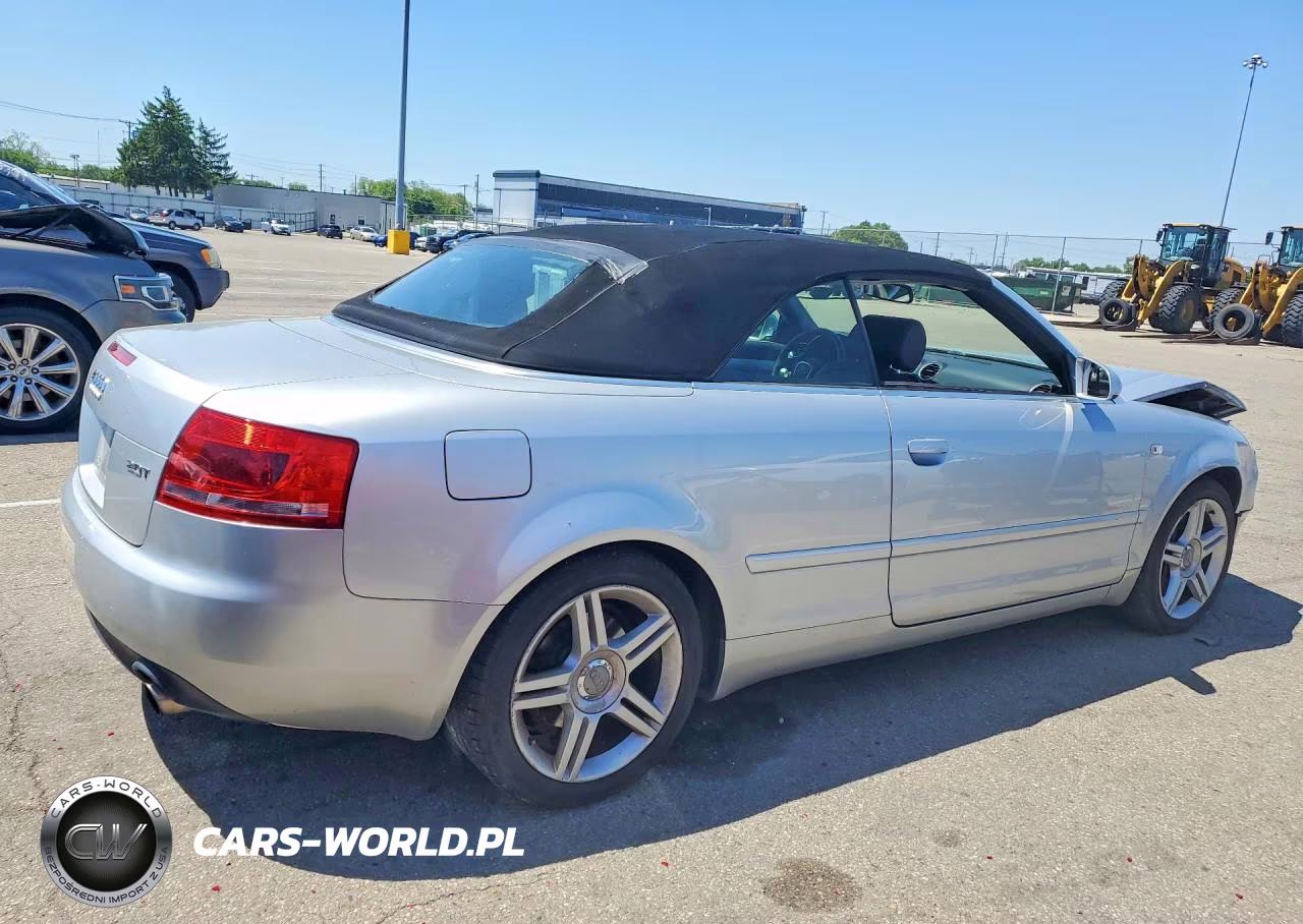 2008 Audi A4 2.0T Cabriolet VIN:WAUAF48H38K002973 - 3