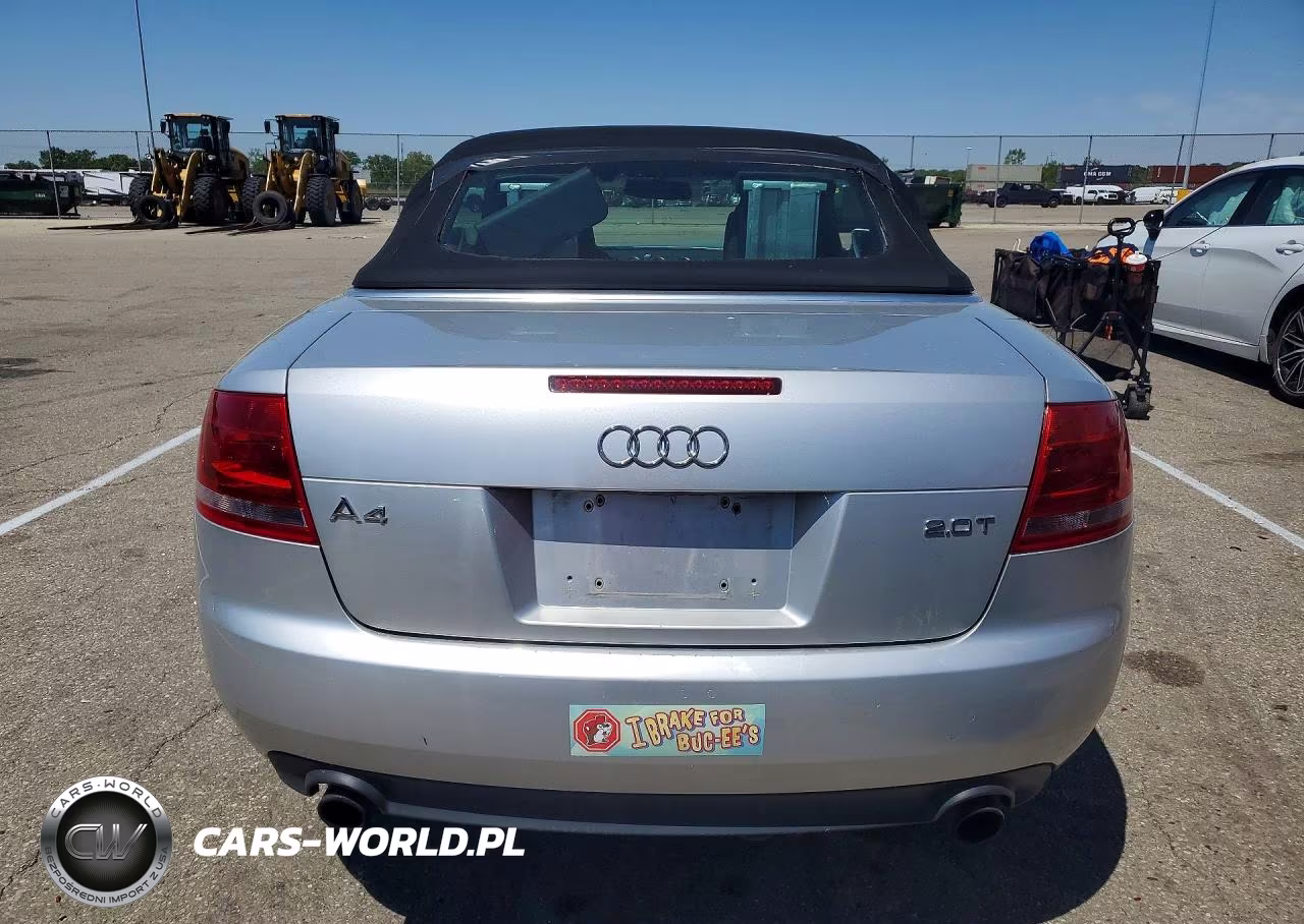 2008 Audi A4 2.0T Cabriolet VIN:WAUAF48H38K002973 - 6