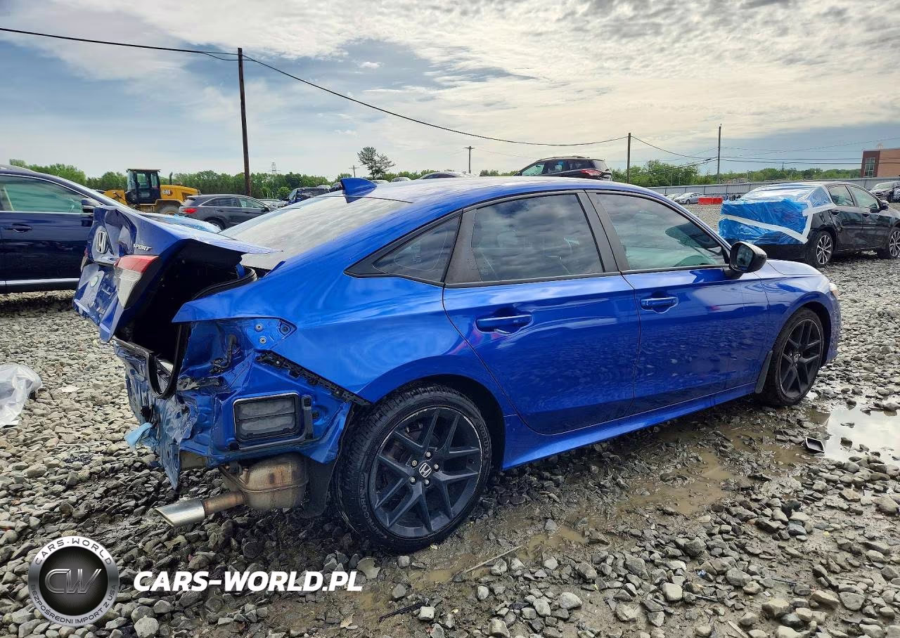 2022 Honda Civic Sport VIN:2HGFE2F59NH535388 - 3
