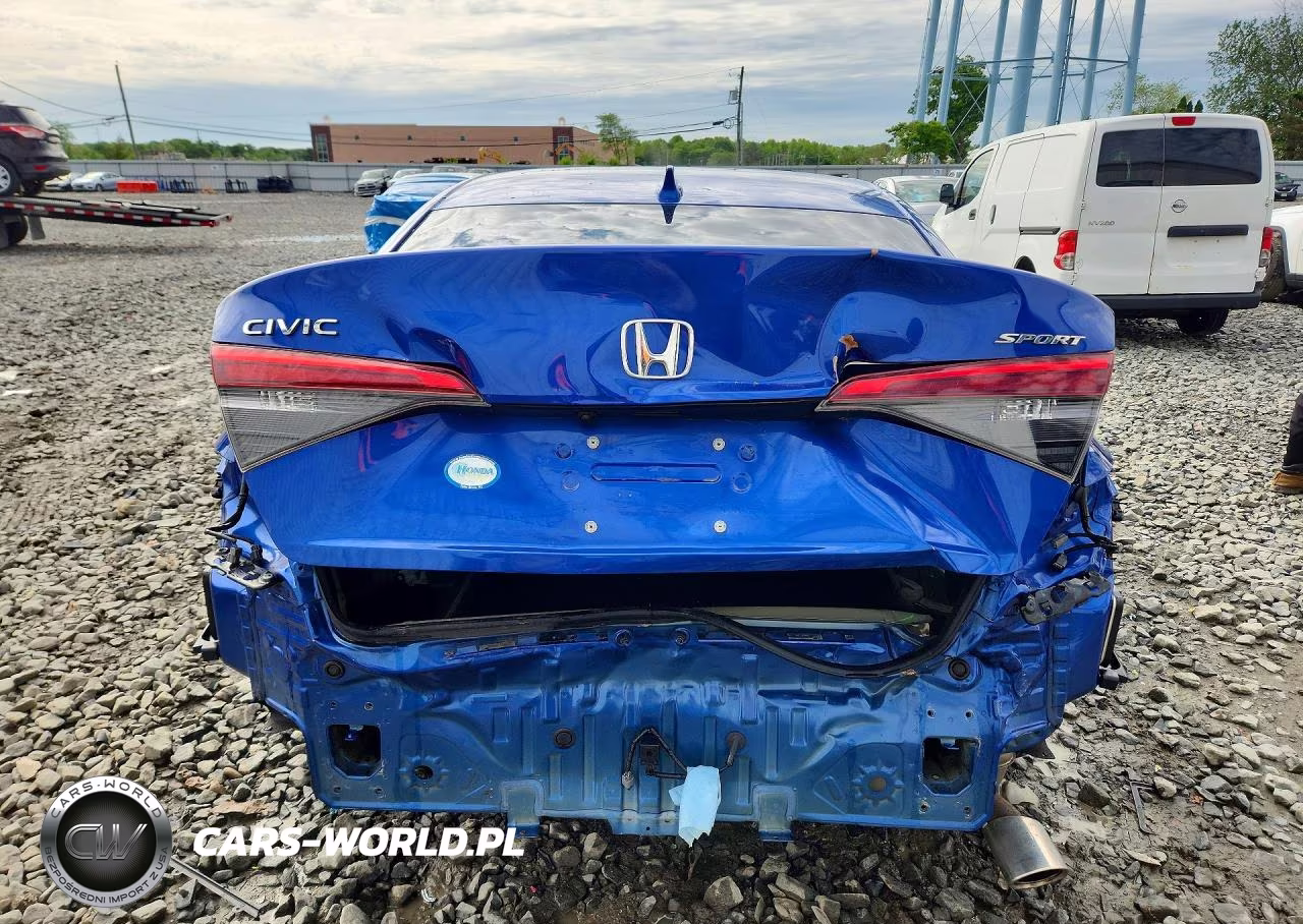 2022 Honda Civic Sport VIN:2HGFE2F59NH535388 - 6