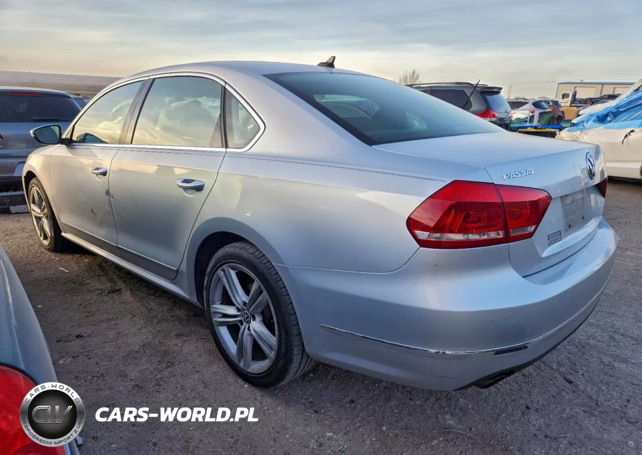 2012 Volkswagen Passat VIN:1VWCM7A37CC021575 - 2