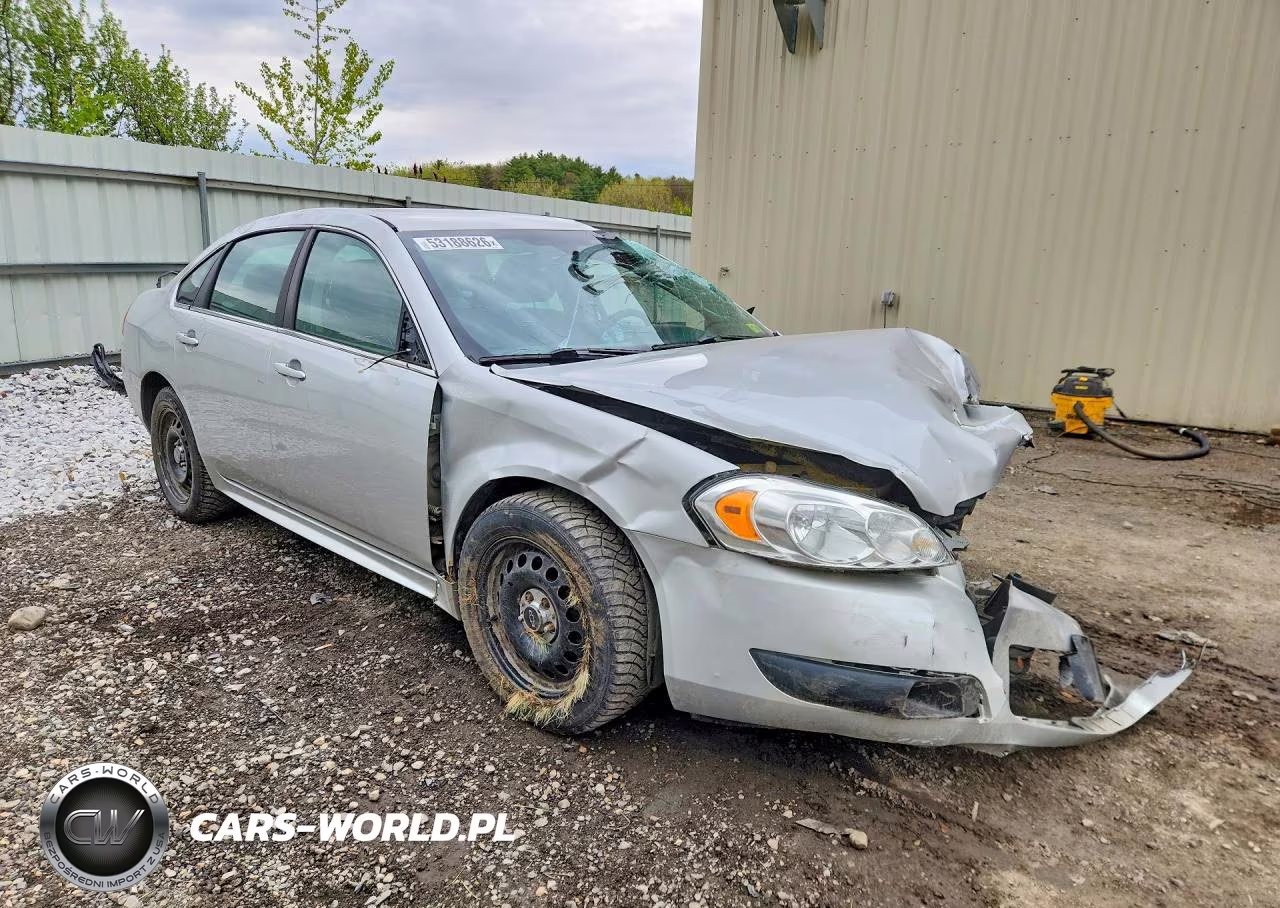 2016 Chevrolet Impala Limited Police VIN:2G1WD5E39G1146578 - 4