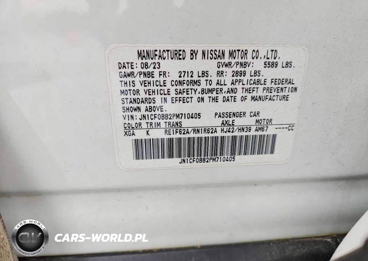 2023 Nissan Ariya Engage VIN:JN1CF0BB2PM710405 - 12