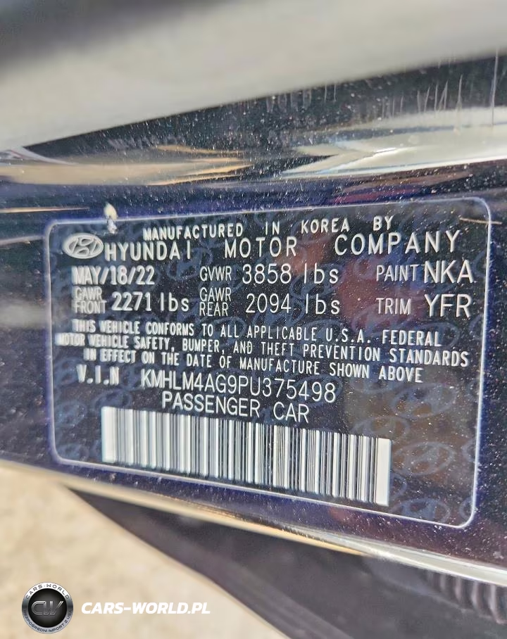 2023 Hyundai Elantra Sel VIN:KMHLM4AG9PU375498 - 12