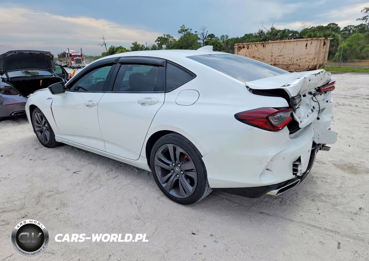 2022 Acura Tlx Tech A VIN:19UUB5F51NA002015 - 2