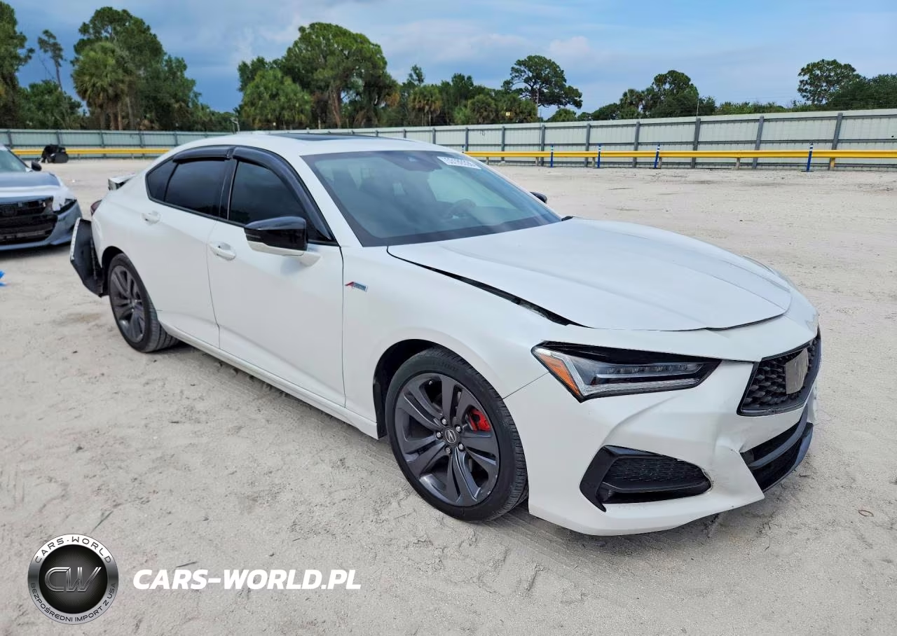 2022 Acura Tlx Tech A VIN:19UUB5F51NA002015 - 4
