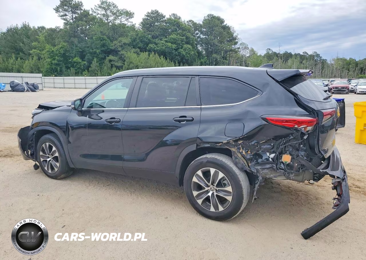 2023 Toyota Highlander Xle VIN:5TDKDRAH4PS027618 - 2