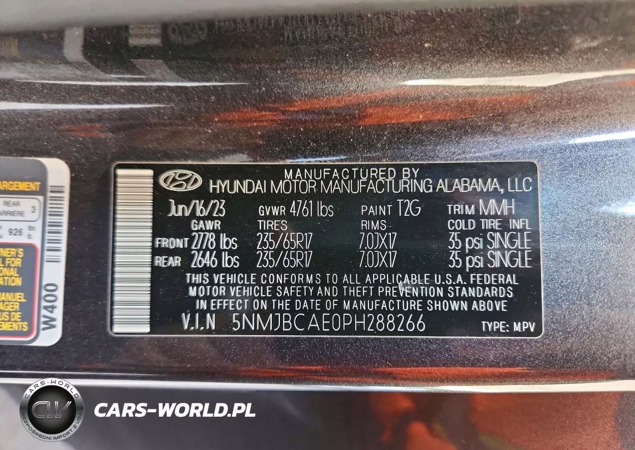 2023 Hyundai Tucson Sel VIN:5NMJBCAE0PH288266 - 14