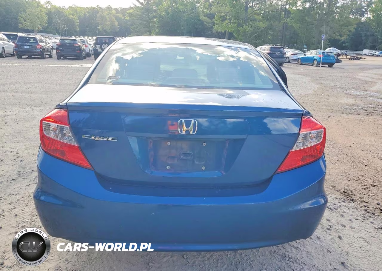 2012 Honda Civic Lx VIN:19XFB2F54CE081521 - 6