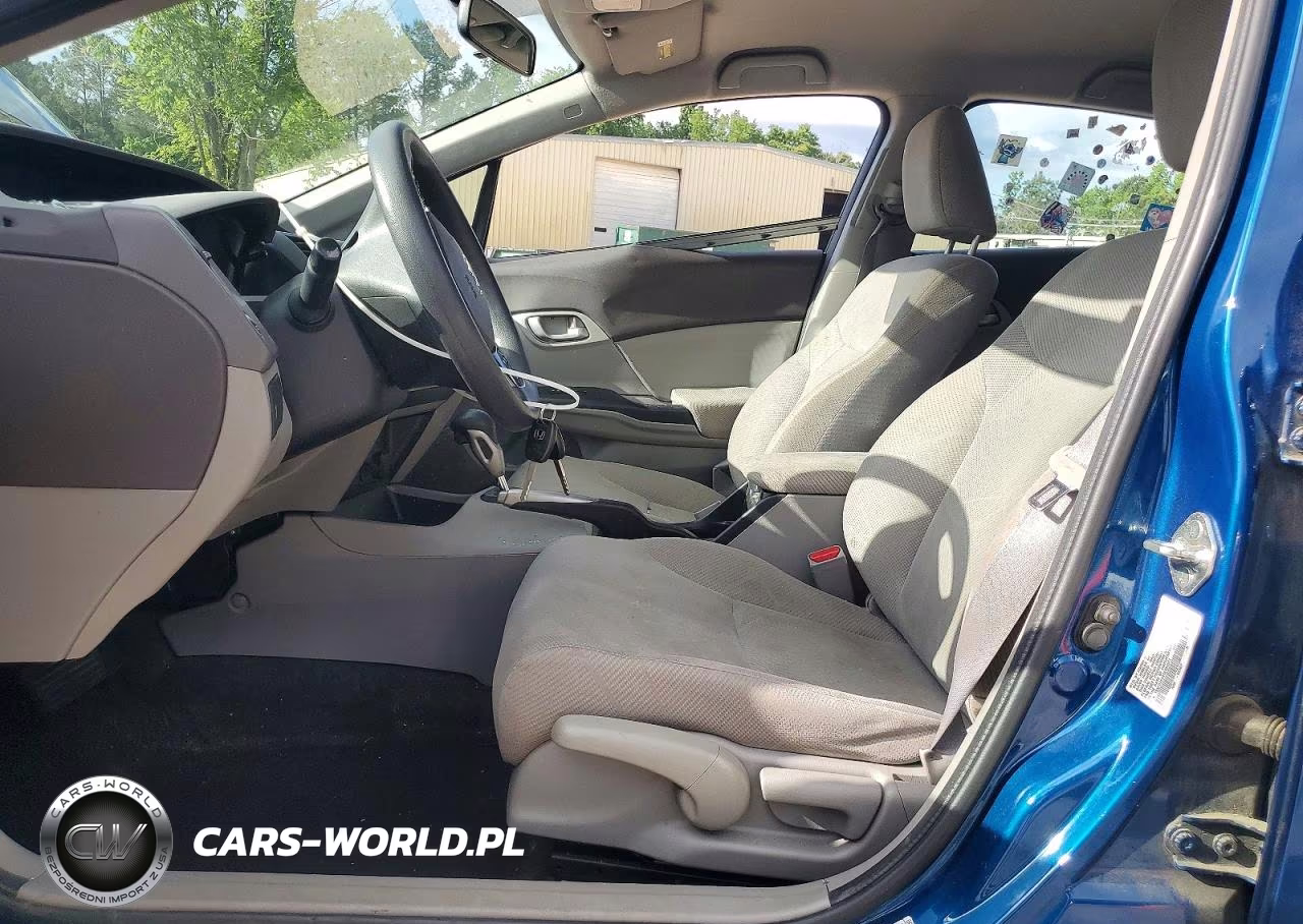 2012 Honda Civic Lx VIN:19XFB2F54CE081521 - 7