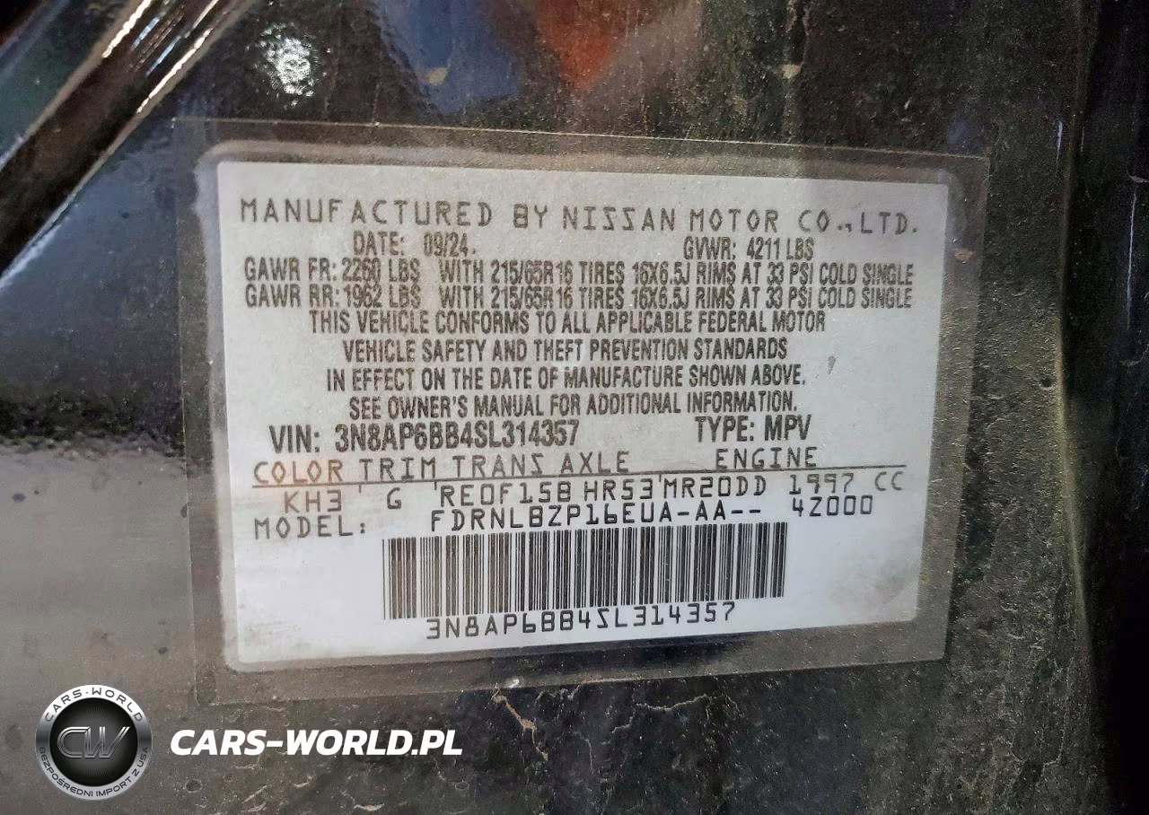 2025 Nissan Kicks S VIN:3N8AP6BB4SL314357 - 12