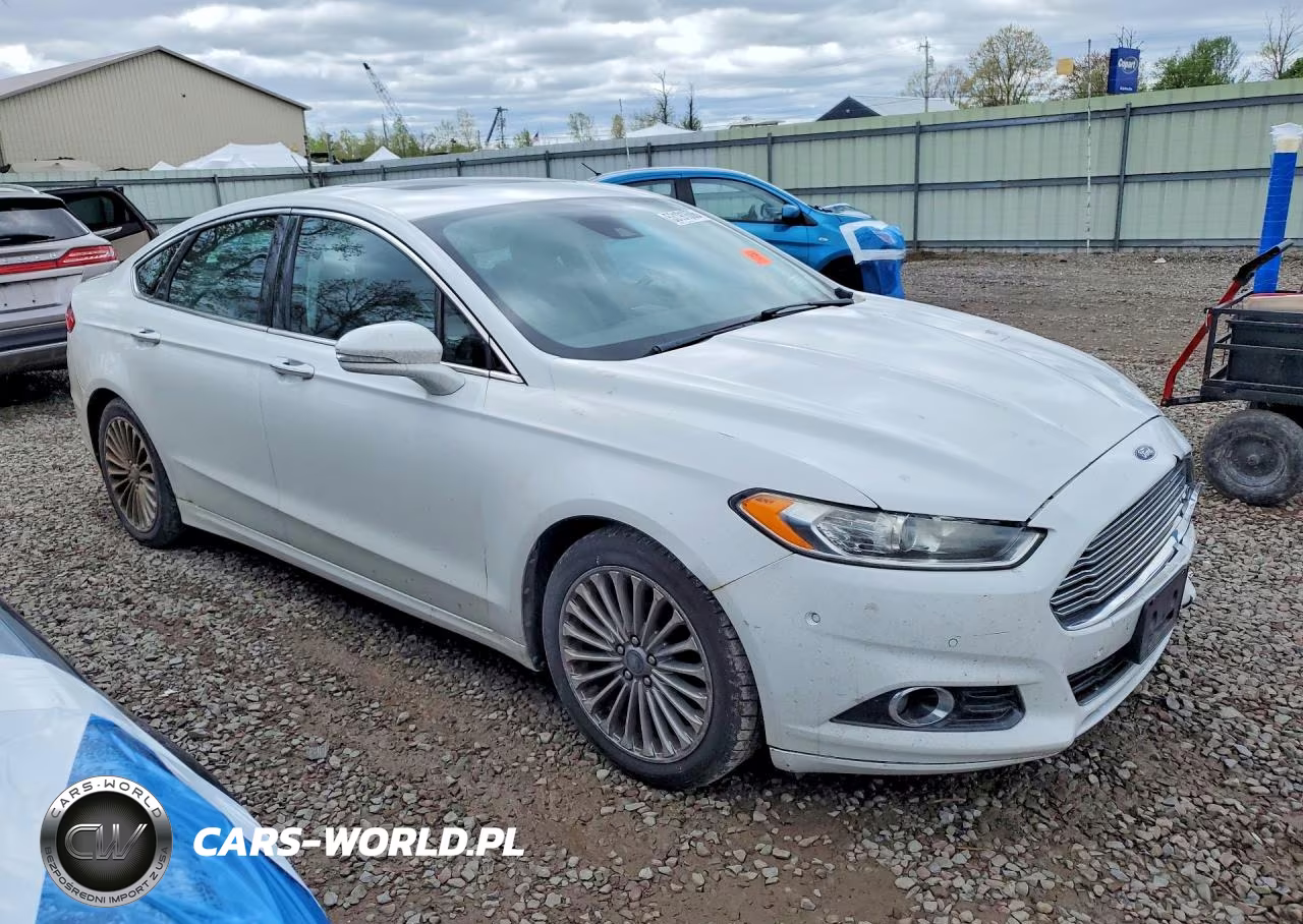 2013 Ford Fusion Titanium VIN:3FA6P0K99DR123874 - 4