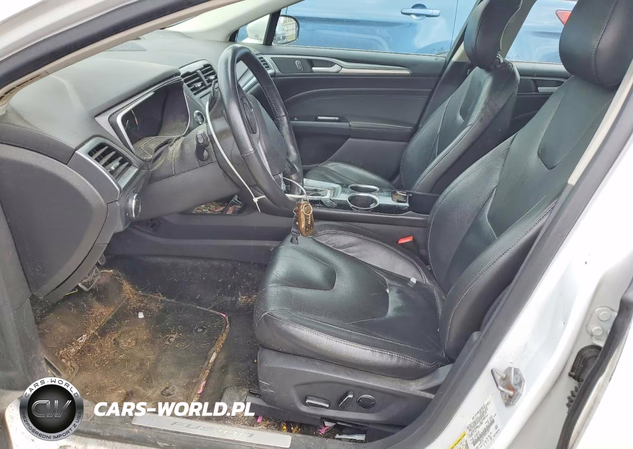 2013 Ford Fusion Titanium VIN:3FA6P0K99DR123874 - 7