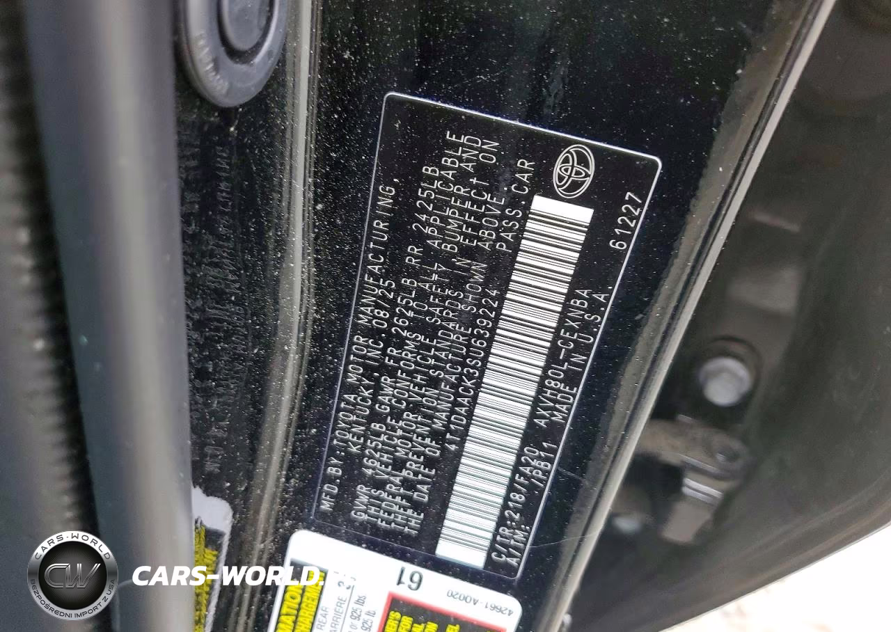2025 Toyota Camry Le VIN:4T1DAACK3SU639224 - 12