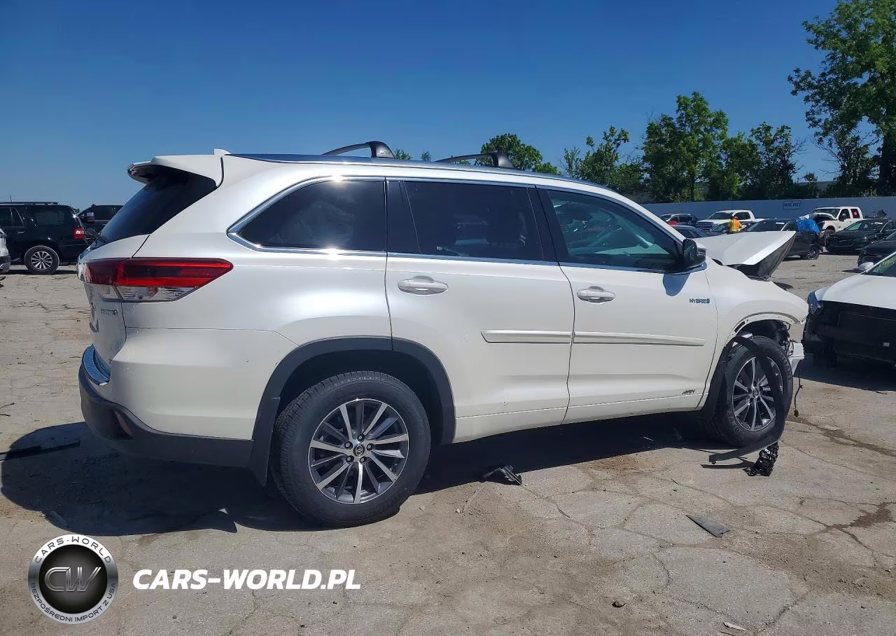 2018 Toyota Highlander Hybrid Xle VIN:5TDJGRFH3JS043652 - 3