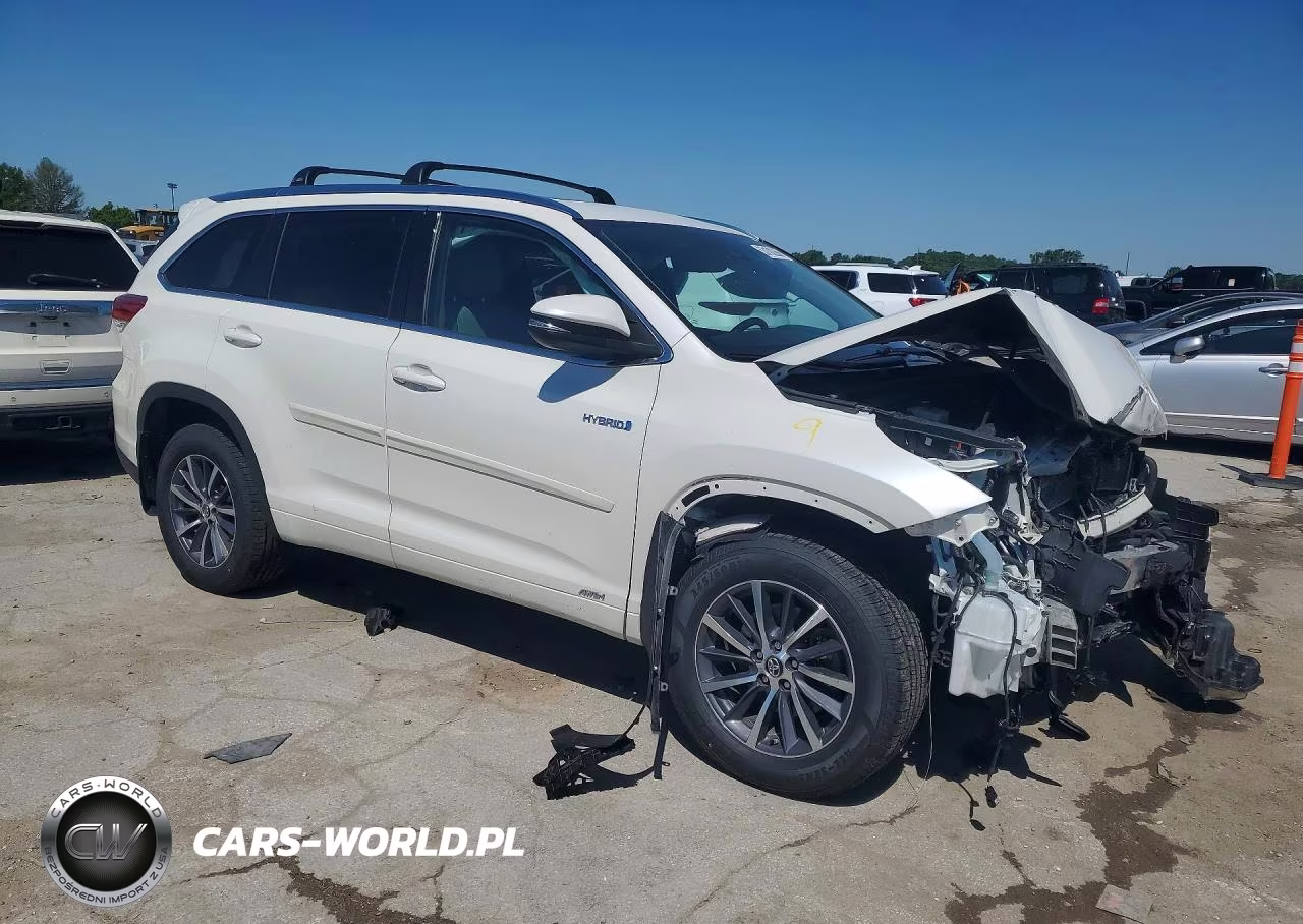 2018 Toyota Highlander Hybrid Xle VIN:5TDJGRFH3JS043652 - 4