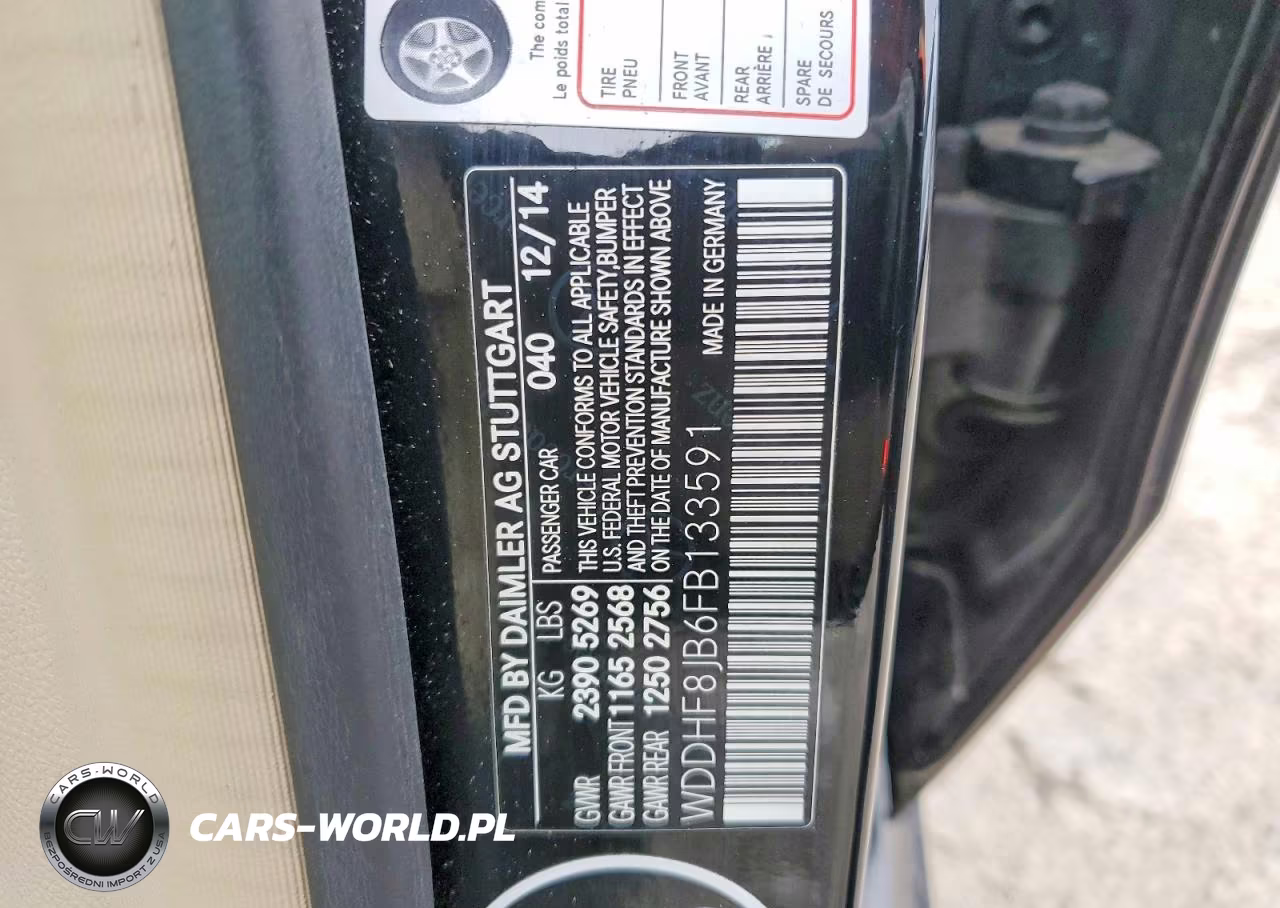 2015 Mercedes-Benz E 350 4Matic VIN:WDDHF8JB6FB133591 - 12