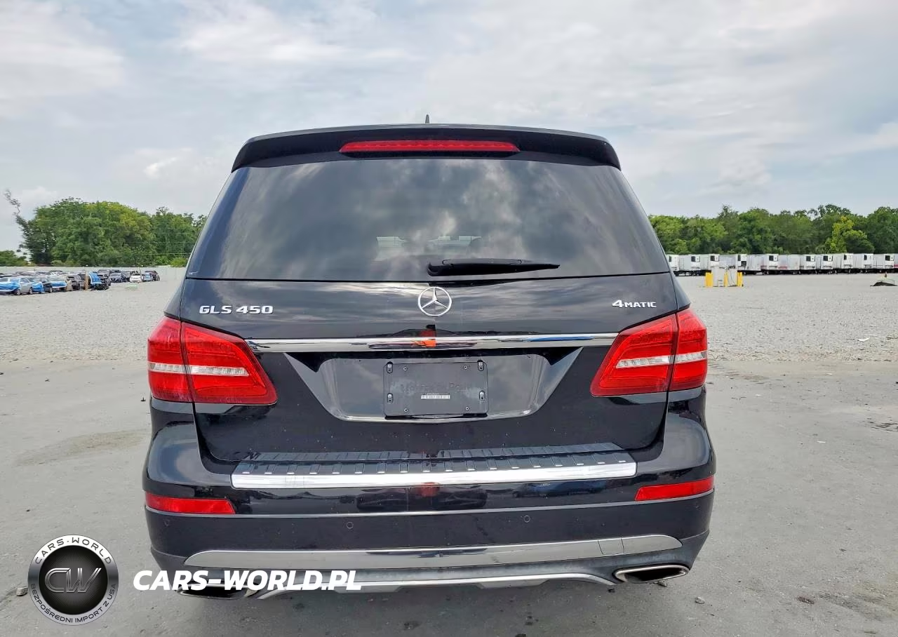 2017 Mercedes-Benz Gls 450 4Matic VIN:4JGDF6EE7HA868456 - 6