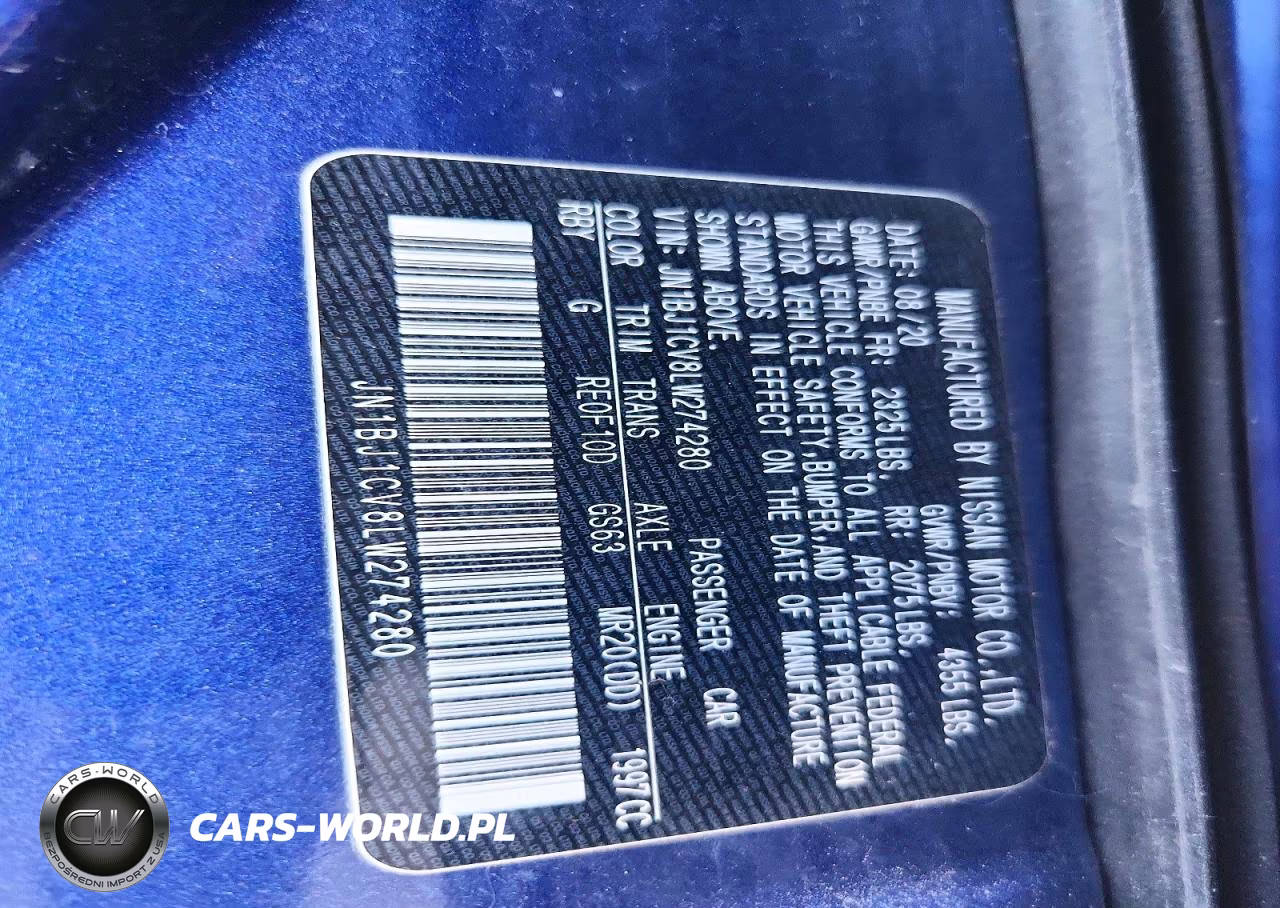 2020 Nissan Rogue Sport S VIN:JN1BJ1CV8LW274280 - 13