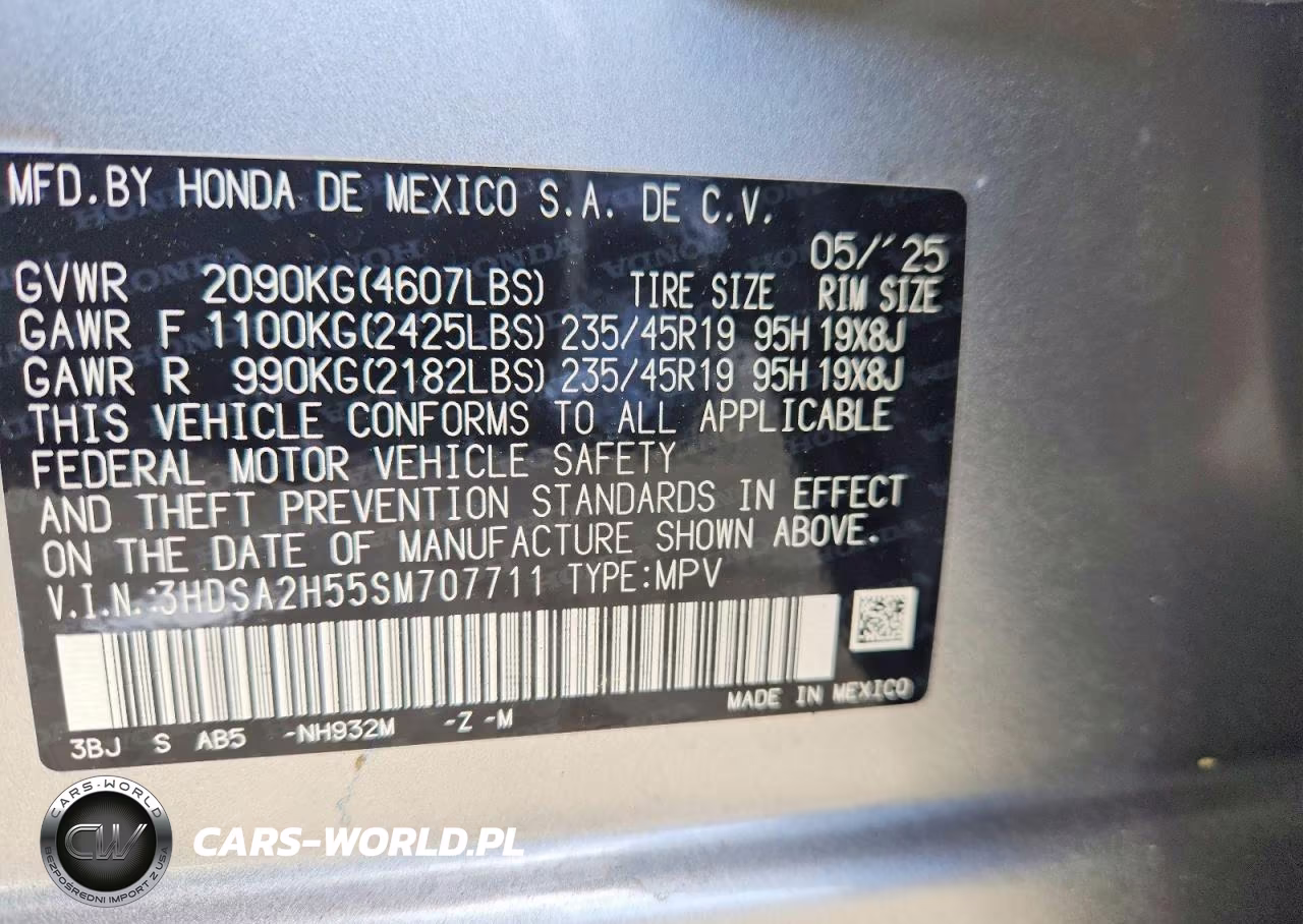 2025 Acura Adx A-Spec VIN:3HDSA2H55SM707711 - 13