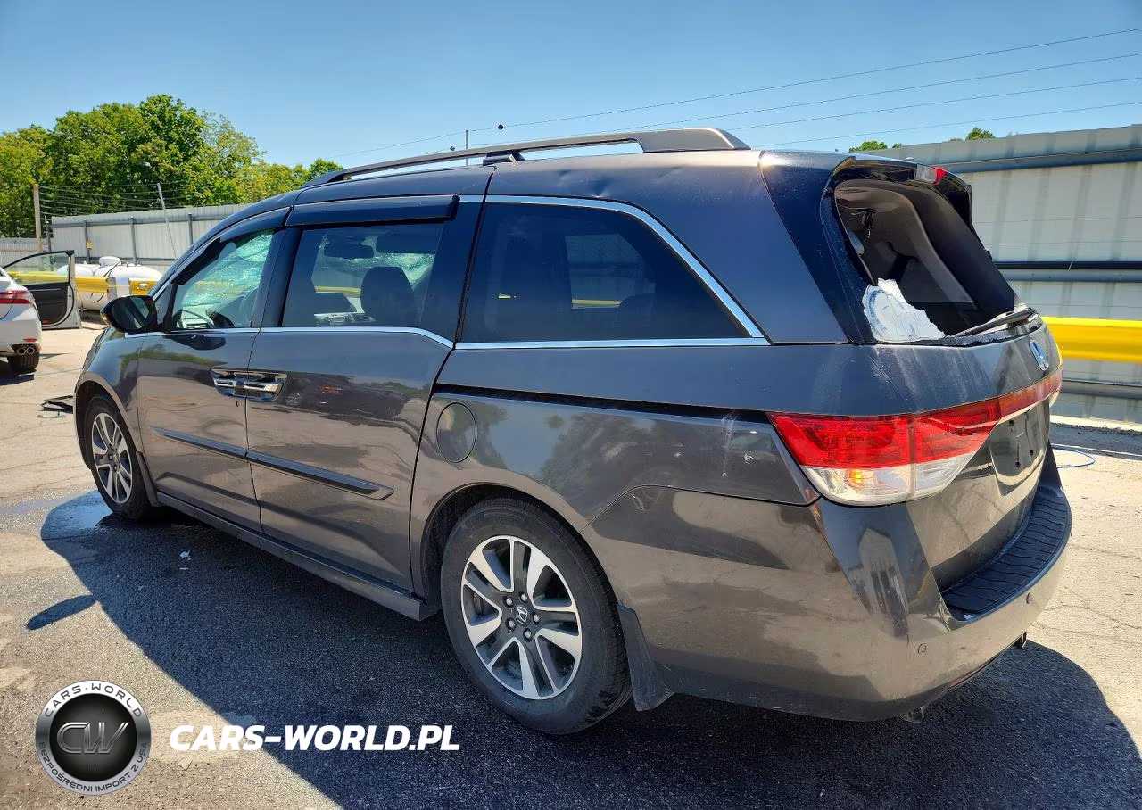 2015 Honda Odyssey Touring VIN:5FNRL5H96FB079845 - 2