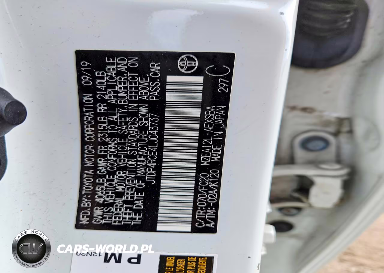 2020 Toyota Corolla Se VIN:JTDP4RCE4LJ043737 - 12
