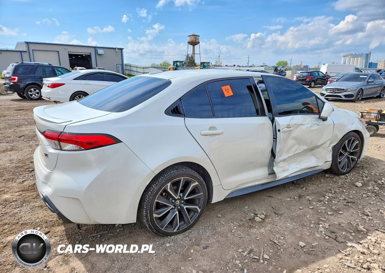 2020 Toyota Corolla Se VIN:JTDP4RCE4LJ043737 - 3