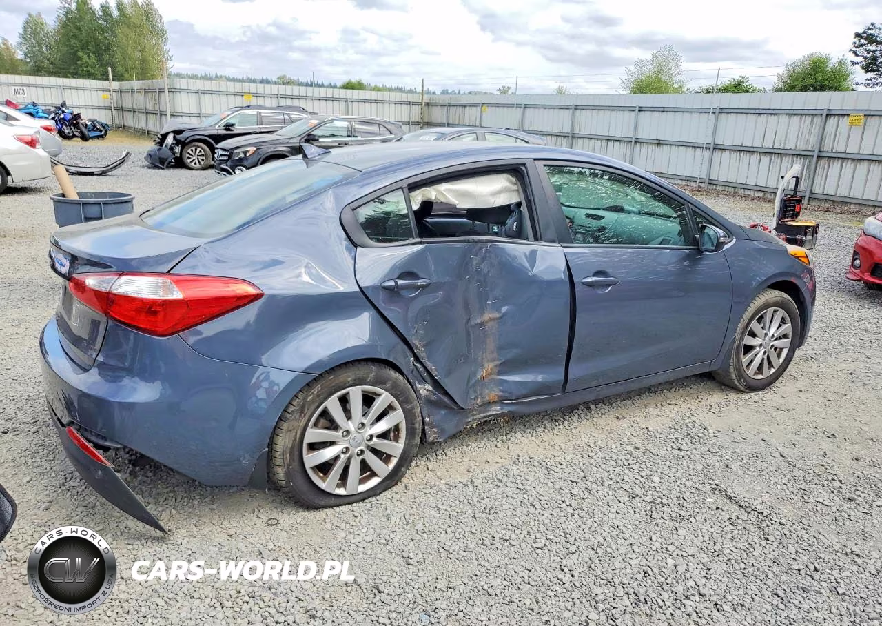 2015 Kia Forte Lx VIN:KNAFX4A68F5256301 - 3