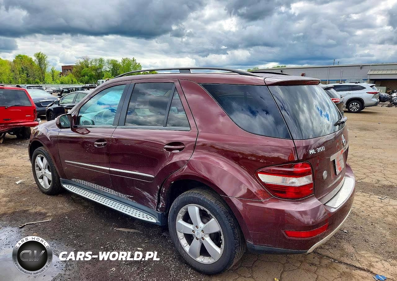 2009 Mercedes-Benz Ml 350 VIN:4JGBB86E59A520525 - 2
