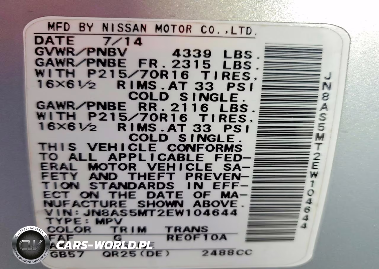 2014 Nissan Rogue Select S VIN:JN8AS5MT2EW104644 - 13