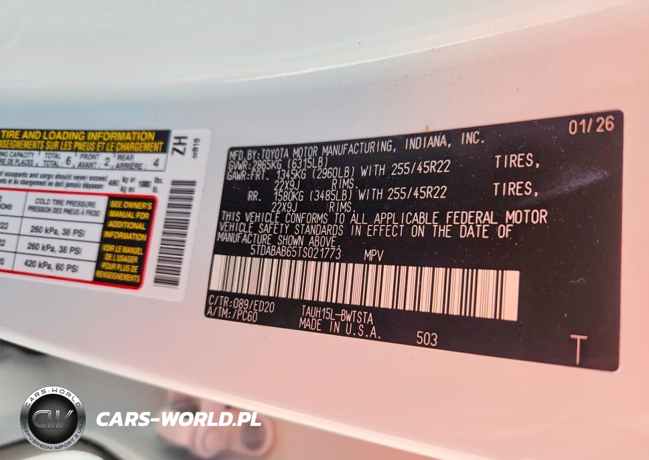 2026 Lexus Tx 500H F Sport Performance Premium VIN:5TDABAB65TS021773 - 14