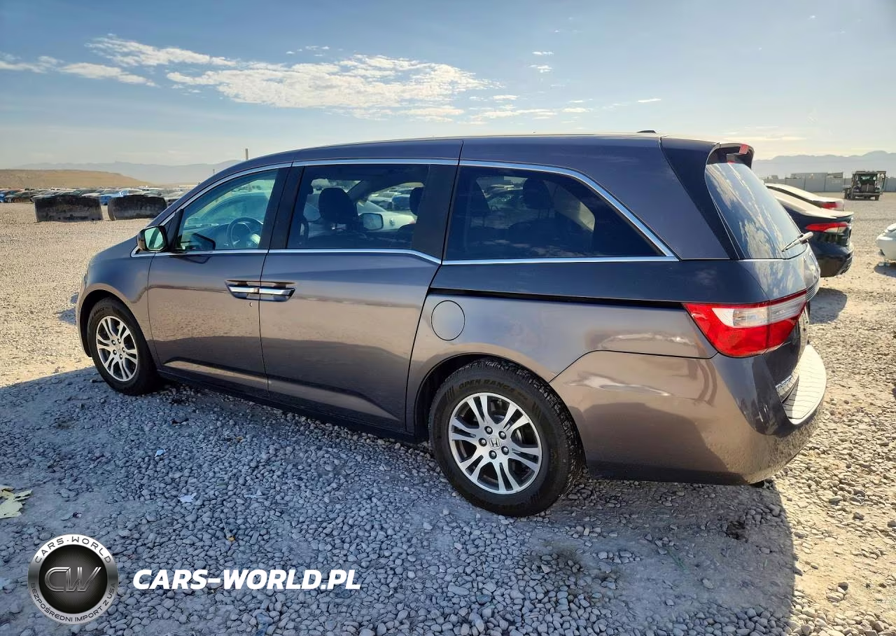 2012 Honda Odyssey Exl VIN:5FNRL5H61CB012314 - 2
