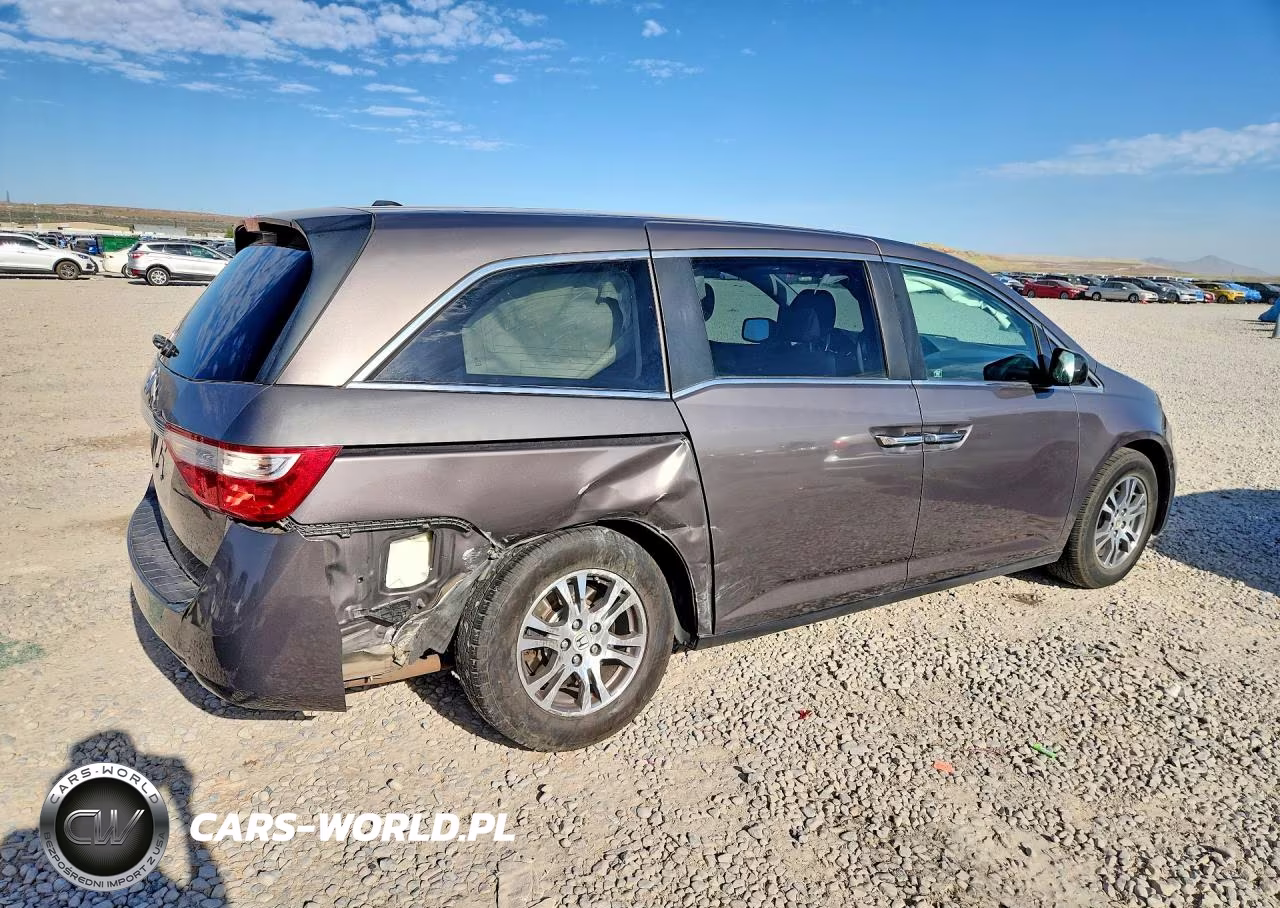 2012 Honda Odyssey Exl VIN:5FNRL5H61CB012314 - 3