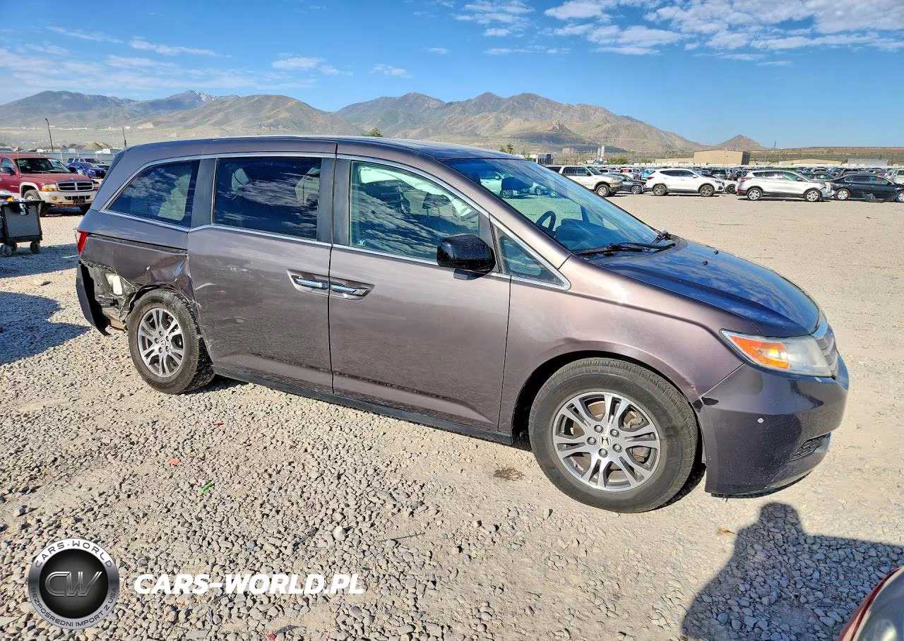 2012 Honda Odyssey Exl VIN:5FNRL5H61CB012314 - 4