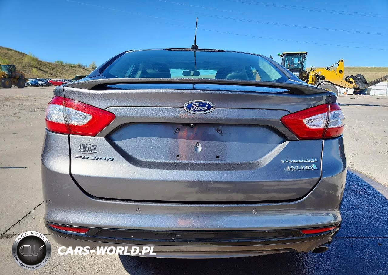 2014 Ford Fusion Titanium Hev VIN:3FA6P0RU0ER219582 - 6
